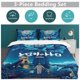 thumbnail image 5 of x379 My Neighbor Totoro Bed Duvet Cover Microfiber Bedding Sets 3D Printed Lightweight 3 Piece Comforter Sets, 1 Duvet Cover And 2 Pillow Shams for Kids Boys Girls 90"x90" jn379, 5 of 5