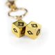 thumbnail image 4 of Llavero STAR WARS Han Solo Lucky Sabacc Dice chapado en oro, 4 of 7