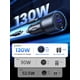 thumbnail image 2 of Cargador de coche UGREEN 130W USB C PD 100W + PD 30W para iPhone, 2 of 7