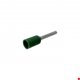 thumbnail image 3 of E0508-V Verde 0,5mm2 8/14mm 100-piezas AWG22 Terminales de Ferrula Aislados Engarzables, 3 of 4