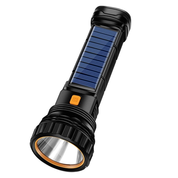 Linterna E-Shidai Solar/Recargable De 1000 Lúmenes Con Luz Estroboscópica