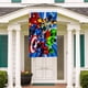 thumbnail image 5 of Los Súper Héroes Bandera impresa con temática, regalo perfecto para fanáticos, amigos y familiares, y adecuada para actividades al aire libre e interiores, decoraciones de fiesta. 120*180CM, 5 of 6