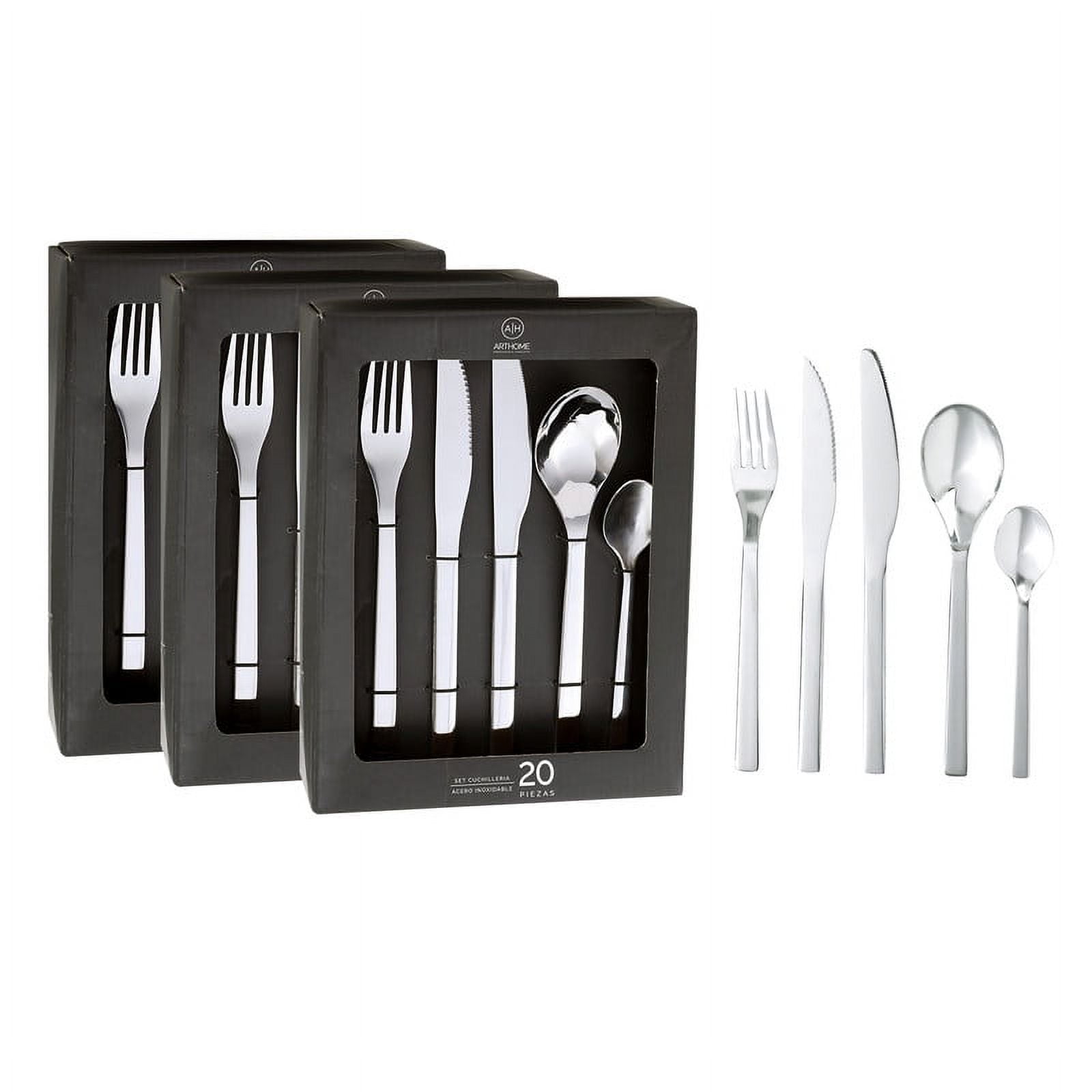 Arthome - Set Cuchilleria 60 Piezas Acero Inoxidable Cuc02