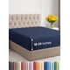 thumbnail image 1 of Sábana bajera ajustable CGK Unlimited Hotel Luxury King, color azul marino, 1 of 9