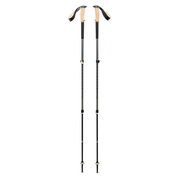 Bastones de Trekking BLACK DIAMOND Trail Cork de Aluminio, Par