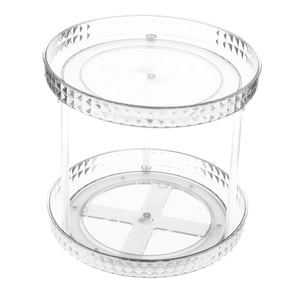 Bothyi - Vitrina De Cosméticos Lápiz Labial Impermeable Para Dormitorio Cocina Encimera 2 Capas Blanco