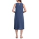 thumbnail image 3 of INSPIRE CHIC Vestidos de Lino para Mujer Regreso a Clases Cuello Redondo Ajuste Suelto Vestido Sin Mangas Casual con Bolsillos S Azul Marino, 3 of 6