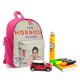 thumbnail image 3 of El Plan Fenicio Mochila Escolar para Niños y Niñas, Mochila Infantil Ligera de Alta Calidad, Grande y Duradera ROSA, 3 of 6