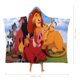 thumbnail image 2 of Manta Capa Con Capucha El Rey León Simba 100x130cm, 2 of 6