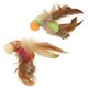 thumbnail image 4 of Juguete para gato SmartyKat Pájaros de plumas – Pack de 2 con hierba gatera y silvervine, 4 of 7