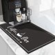 thumbnail image 1 of CooRug Fashion Coffee Mat, Dish Drying Mat 12 x 20 Black, 1 of 3