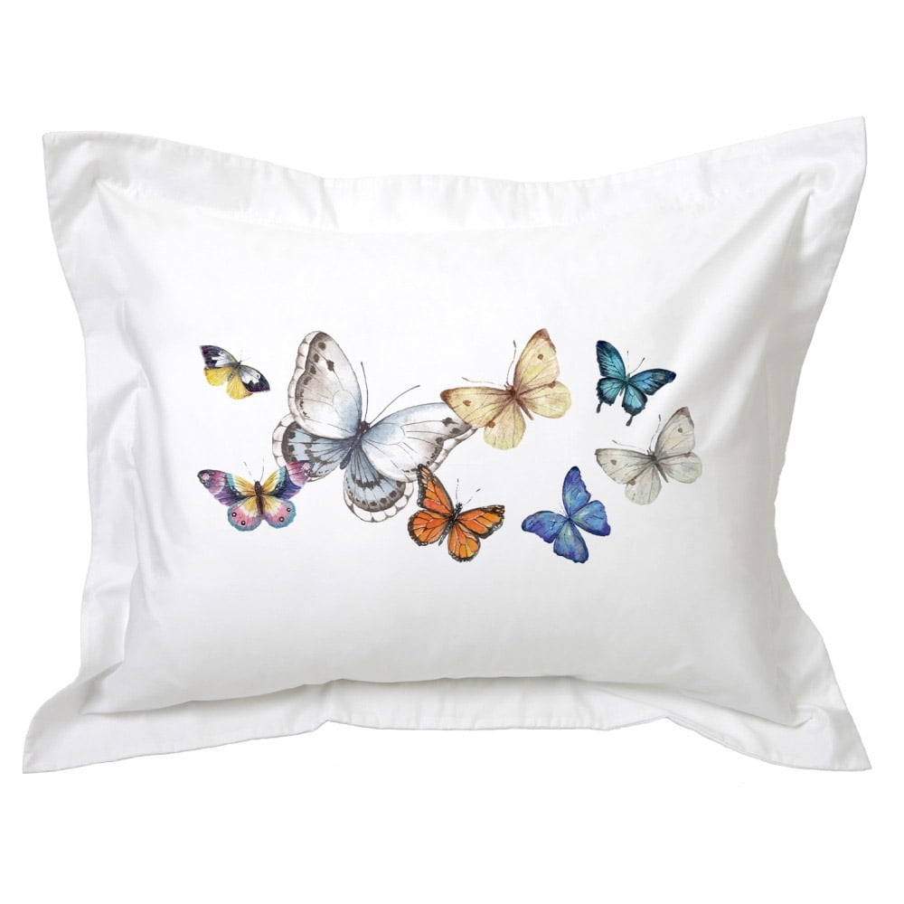 Tuyo Print - Funda De Almohada - - Mariposas Colores