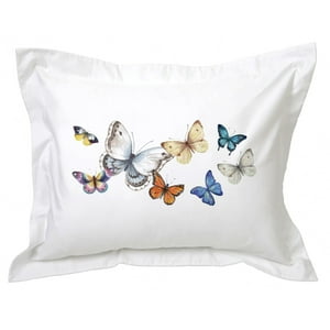 Tuyo Print - Funda De Almohada - - Mariposas Colores