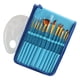 thumbnail image 5 of Juego De Pinceles Con 12 Pinceles Y Estuche De Transporte Para Gouache Tempera Oil Blue, 5 of 5