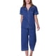 thumbnail image 1 of Pijama Abotonado Mujer 8621, 1 of 2