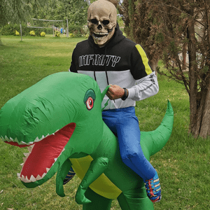 Genérica - Disfraz De Dinosaurio Inflable Para Adulto