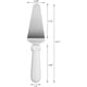 thumbnail image 2 of Palita para Tarta New Star Foodservice 10 Inch Acero Inoxidable Blanco, 2 of 3