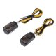 thumbnail image 2 of LED Negro Mini Tiny Peque?os Indicadores Intermitentes Motocicleta / Moto, 2 of 5