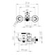 thumbnail image 4 of Monomando Tina Ducha Amalfi Cromo, 4 of 4