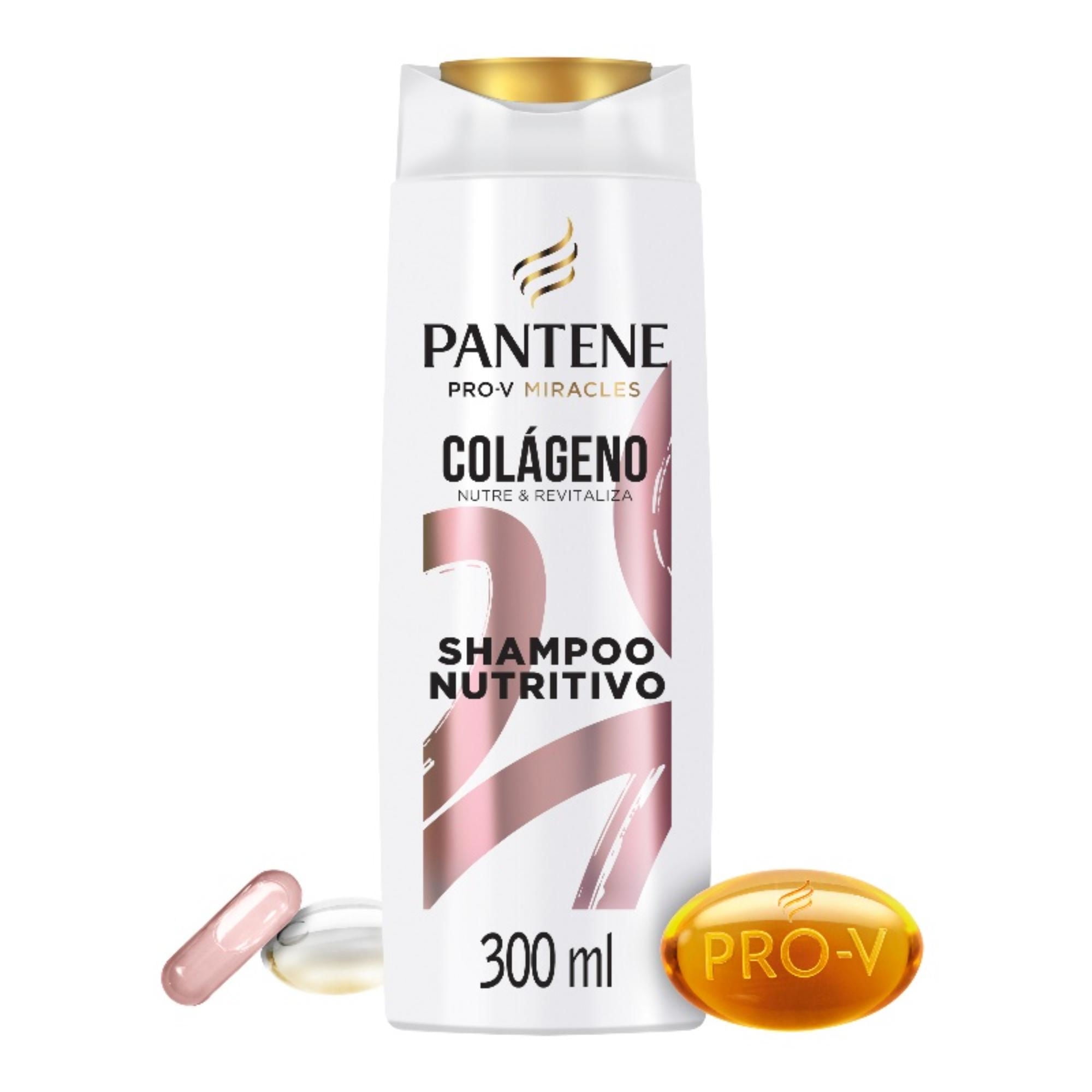 Shampoo Nutritivo Pro-v Miracles Colágeno Nutre Y Revitaliza 300 ml Pantene