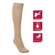 thumbnail image 5 of Media Compresiva Hasta La Rodilla Jobst Opaque 20/30 M, 5 of 5