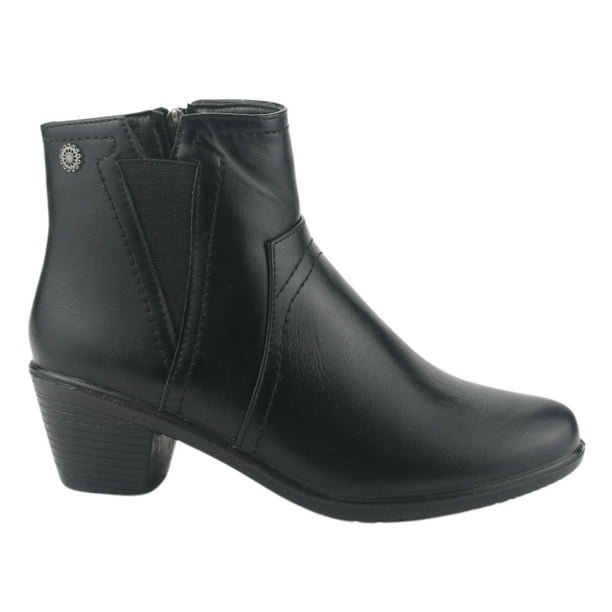 Botin Chalada Mujer Litang-6 Negro Casual