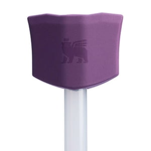 Adorno Con Pajita Stanley Quencher Stay Smooth, 2 Unidades, Color Lila Oscuro