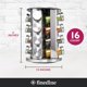 thumbnail image 5 of Especiero FineDine de acero inoxidable con 16 frascos, 30 cm, 5 of 9