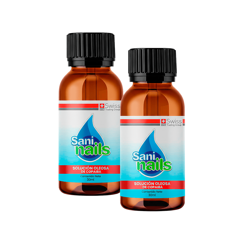 Swiss Nature Labs - Sani Nails Solucion A Base De Aceites De Rapida Absorcion Ayuda Contra Hongos De Las Uñas 90 Ml