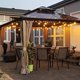 thumbnail image 5 of Luces de cadena GOOTHY 7,6 m, 27 bombillas, cable negro, 5 of 8