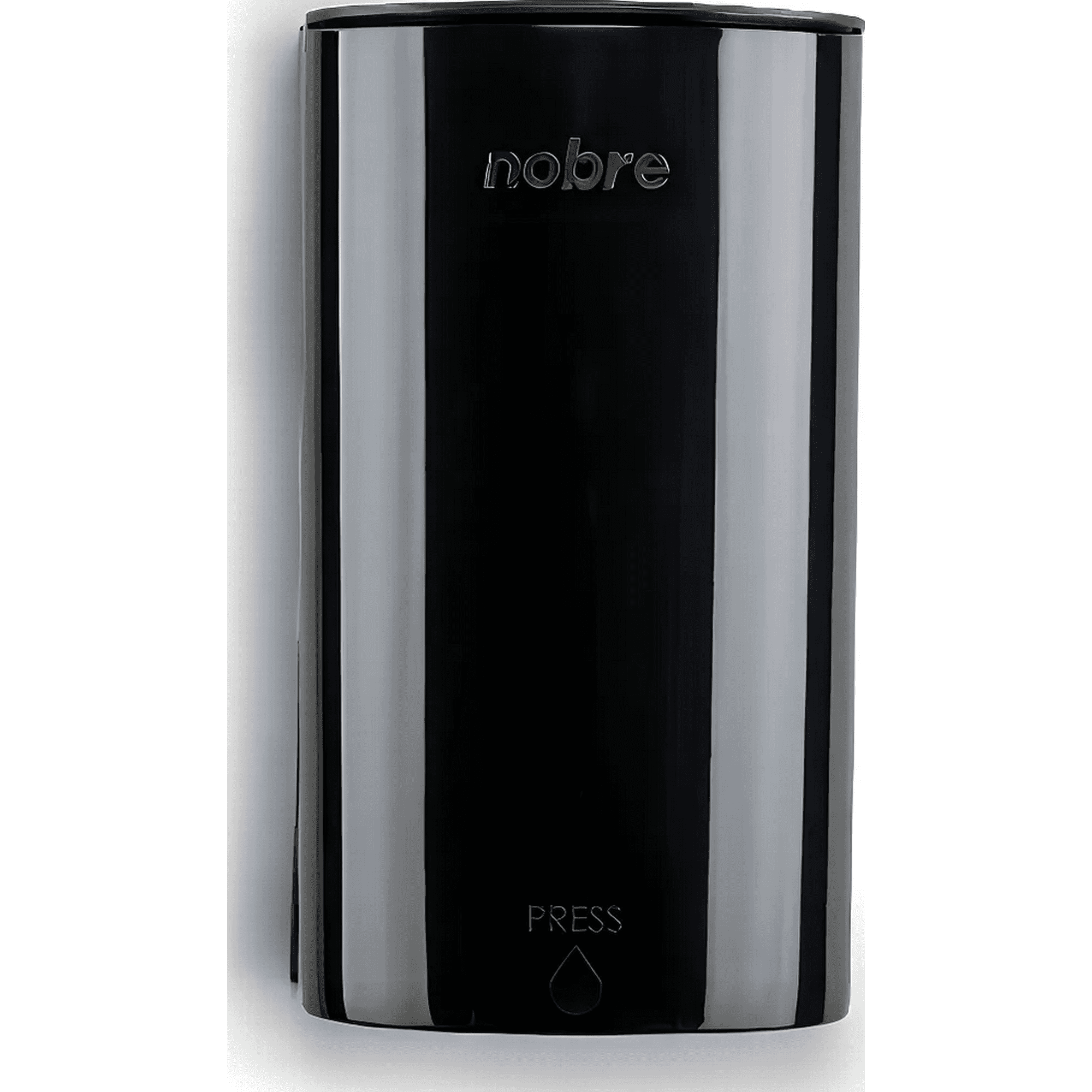 Genérico - Mini Dispensador De Jabón Noble, Dispensador De Jabón En Gel Con Alcohol C Resev, Color Negro