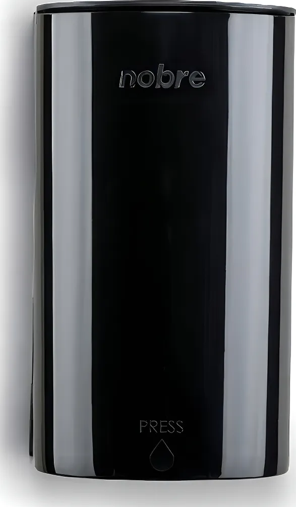 Genérico - Mini Dispensador De Jabón Noble, Dispensador De Jabón En Gel Con Alcohol C Resev, Color Negro