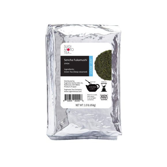 Té SUGIMOTO TEA Sencha Fukamushi 454 g hoja suelta