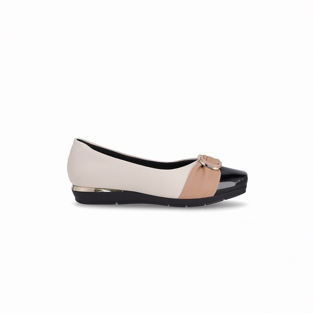 Zapato Mujer Negro/Nude Fernanda Piccadilly