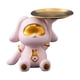 thumbnail image 1 of Bandeja De Almacenamiento De Conejo, Estatua, Plato De Dulces, Escultura Para Decoración De Entrada Del Hogar, Bandeja Individual Rosa, 1 of 5