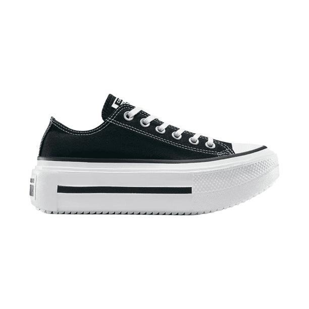 ZAPATILLAS URBANAS CONVERSE CHUCK TAYLOR ALL STAR LIFT DOUBLE STACK MUJER | A15490C-001 - Talla 37.5 CL / 5 US - HOMBRE / 7 US - MUJER / 24 CM