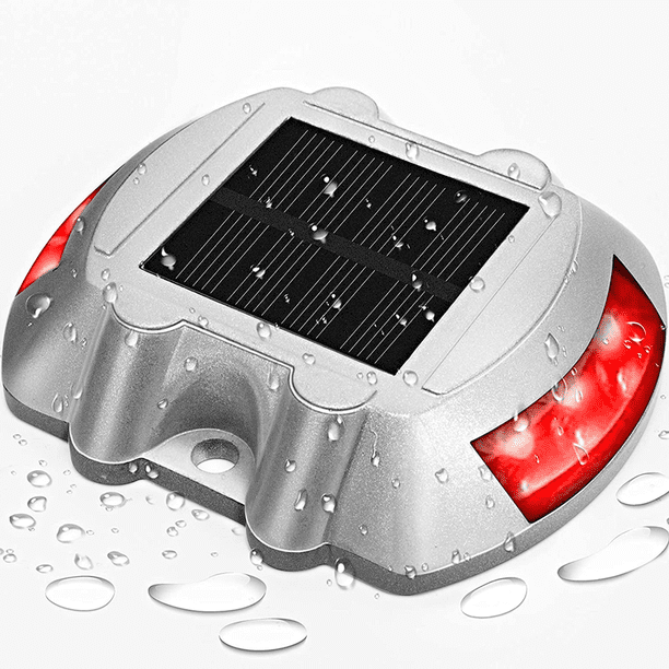paquete de luz solar LED para terraza, entrada, muelle, escalones, pasarelas, escaleras, jardín, patio