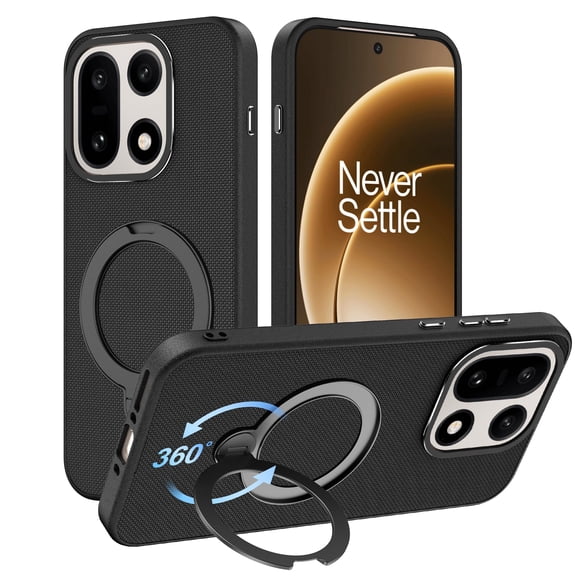 Funda Fhyeugfy para OnePlus 15 con Soporte Magnético Giratorio 360°