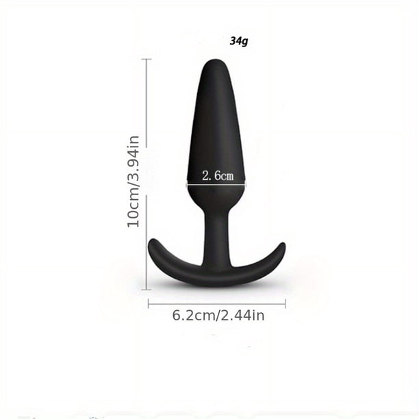 1pc Oversized Silicone Anal Plug for Adults - Portable, Wearable, and Expandable for Anal Development