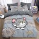 thumbnail image 1 of Jerry and Tom Cover Sets,Tom Jerry Bedding Sets,Cute Bed Quilt Covers Pillowcases Bedroom for Children Adolescents Holiday Gifts Bed Sheets, 1 of 5