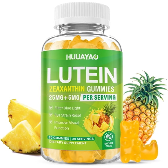 Gomitas Luteana HUUAYAO 25mg Zeaxantina Visian 60un