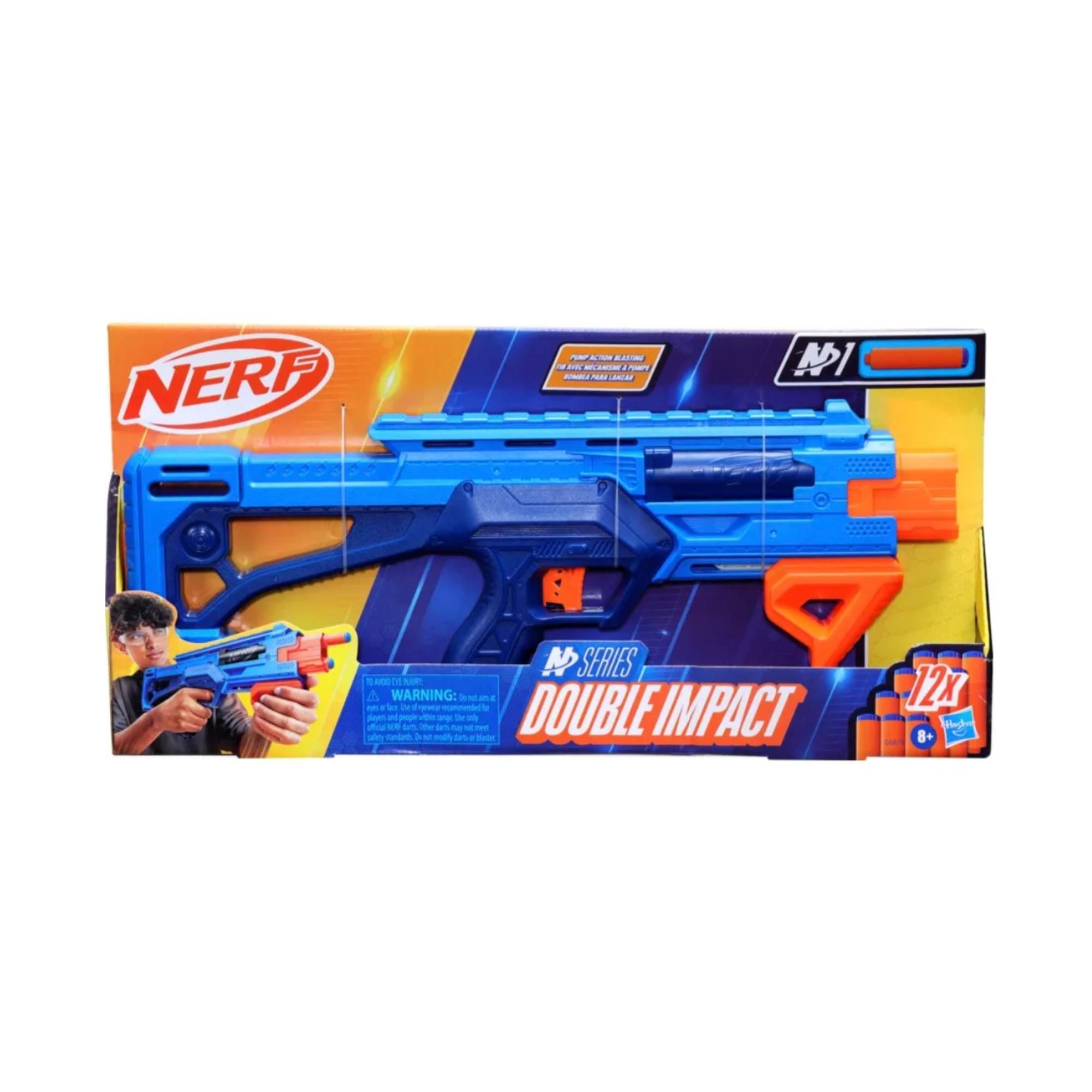 Lanzador Nerf Double Impact