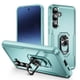 thumbnail image 1 of Para Samsung Galaxy S24+ 5G Funda con Soporte de Anillo Metálico de Rotación de 360° [Soporte Magnético para Auto] a Prueba de Golpes Resistente Protección de Cuerpo Completo de Alta Resistencia, 1 of 7