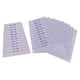 thumbnail image 2 of 10 regla de papel de plástico para brazalete brazalete herramienta de medición de diámetro interior, 2 of 5
