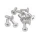 thumbnail image 1 of Uxcell M5x0.8x12mm 20 Pack Tornillos de Cabeza Redonda Plana de Metal con Impulsor Phillips Tornillo de Máquina, 1 of 5