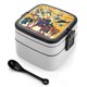 thumbnail image 1 of Liga de la Justicia Fiambrera de Doble Capa, Contenedor de Almuerzo Portátil Apilable, Almacenamiento de Alimentos Hermético a Prueba de Fugas, 1000ml, 1 of 6