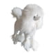 thumbnail image 5 of Estatua de Caniche de Imitación para Decoración de Escultura de Cachorro, Figura de Animal Coleccionable de Pie Independiente para Césped, Escritorio, Blanco, 5 of 5