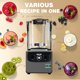 thumbnail image 3 of Licuadora WantJoin Commercial Quiet 2200 ml 1800 W para cocina, 3 of 6