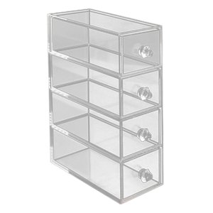 Bothyi - Cajón Washi Tape Box Organizador De Papelería Portátil Para Coser Baño Hogar 4 Capas