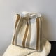 thumbnail image 4 of Bolsa de algodón con asas largas, bolsa de tela, bolso de hombro, 4 of 7